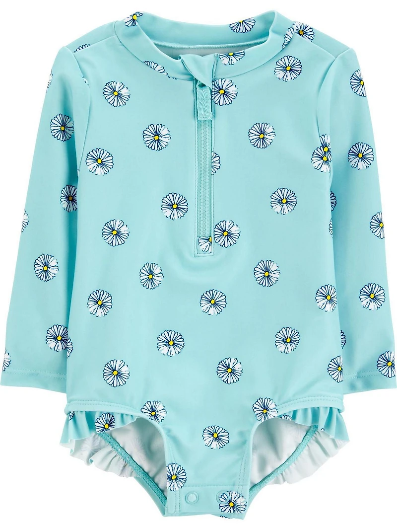 Carter's Child of Mine Fleur bleue pour bébé fille 1 pièce
