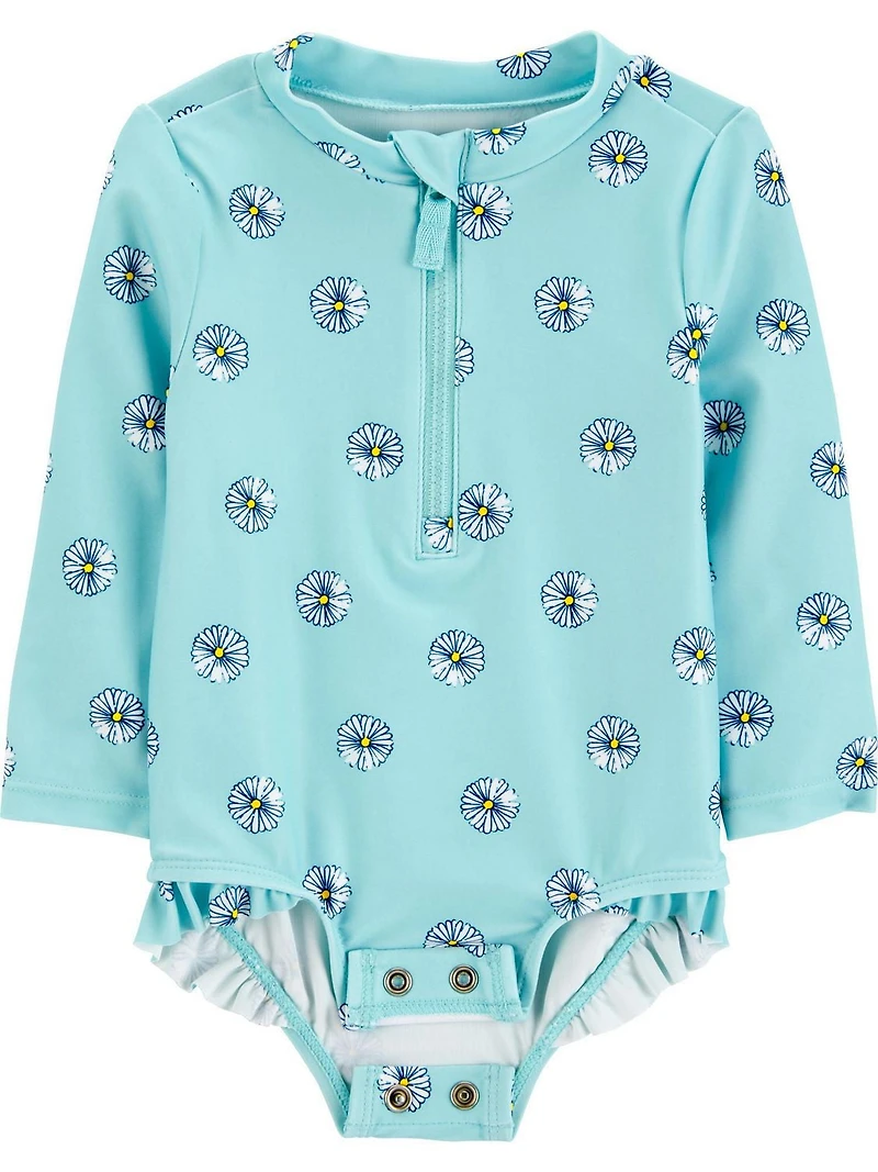 Carter's Child of Mine Fleur bleue pour bébé fille 1 pièce