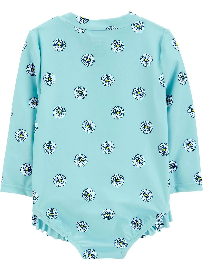 Carter's Child of Mine Fleur bleue pour bébé fille 1 pièce