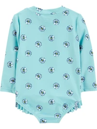 Carter's Child of Mine Fleur bleue pour bébé fille 1 pièce
