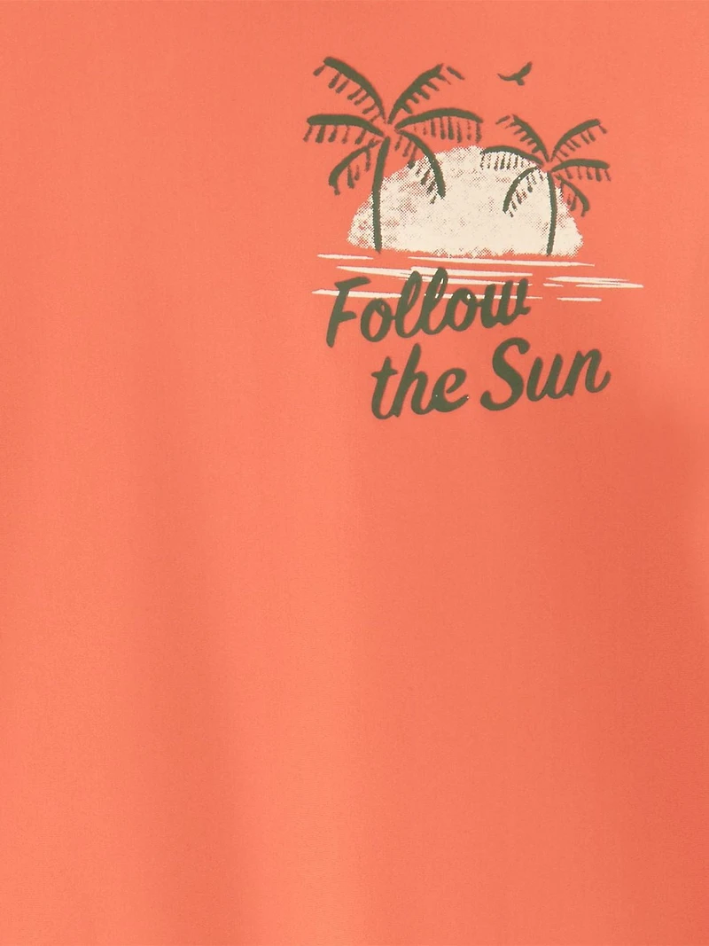 Carter's Child of Mine Ensemble de maillot de bain orange pour bébés et tout-petits garçons, 2 pièces Tailles 0/3 Mois-5T