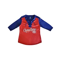 Ladies NHL Canadiens Arena Honeycomb Mesh Sports Top