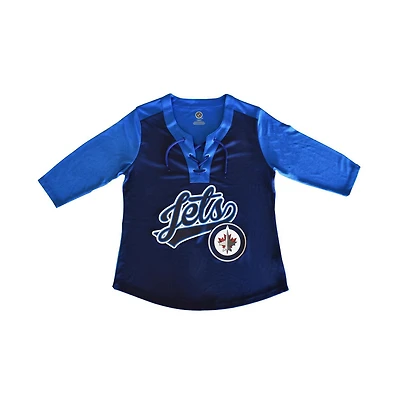 Ladies NHL Jets Arena Honeycomb Mesh Sports Top, Sizes: XS-XL