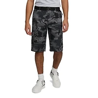 Short cargo ceinturé Marc Ecko pour homme
