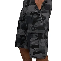 Short cargo ceinturé Marc Ecko pour homme