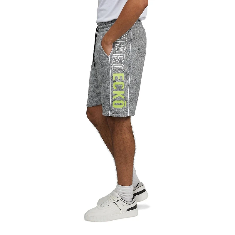 Short en maille molletonnée Marc Ecko pour hommes