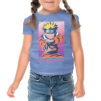 Naruto T-Shirt à manches courtes pour fille