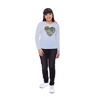 T-shirt Girls Mini Pop Kids Animal Lover À manches longues