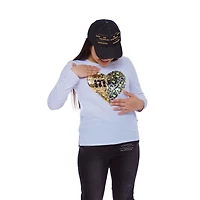 T-shirt Girls Mini Pop Kids Animal Lover À manches longues