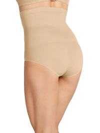 Jockey Essentials Women's Hi-Waist Slimming Brief, Brief