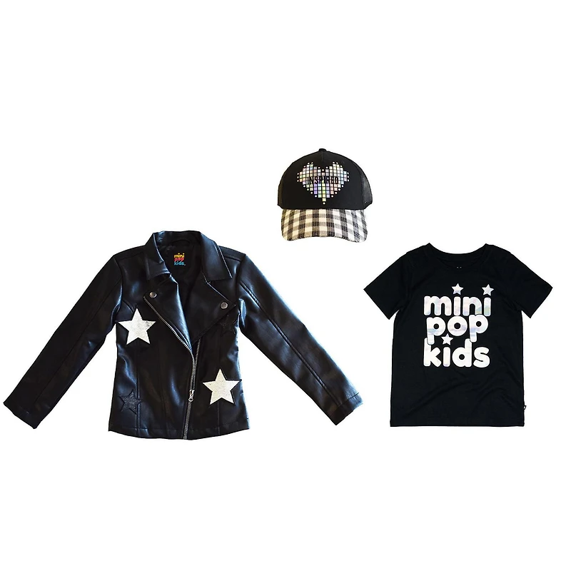 Veste Mini Pop Kids Star Patch pour fille