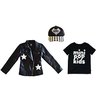 Veste Mini Pop Kids Star Patch pour fille