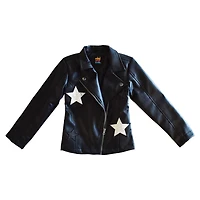 Girls Mini Pop Kids Star Patch Jacket