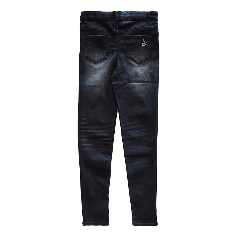 Girls Mini Pop Kids Street Studs Jeans