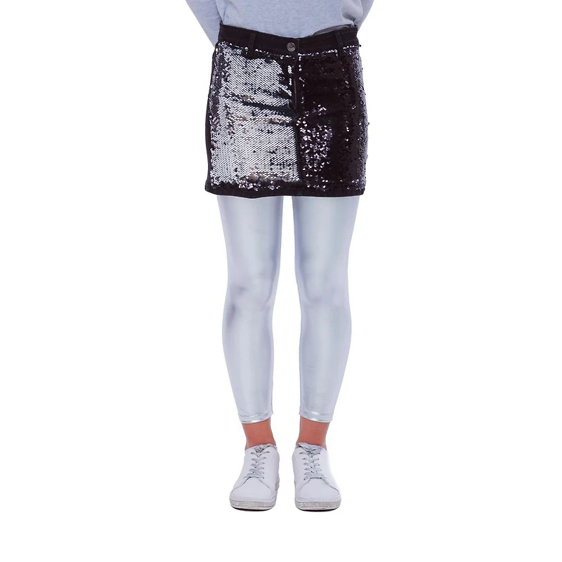 Girls Mini Pop Kids Street Shine Denim Skirt