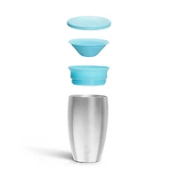 ​​Tasse à bec en acier inoxydable Miracle® 360°de Munchkin, 10oz