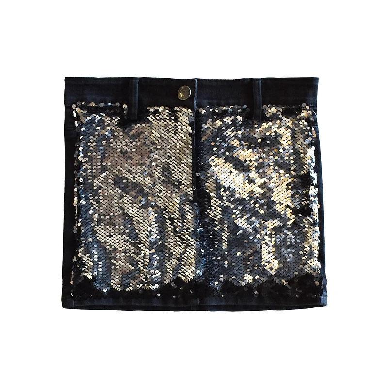 Girls Mini Pop Kids Street Shine Denim Skirt
