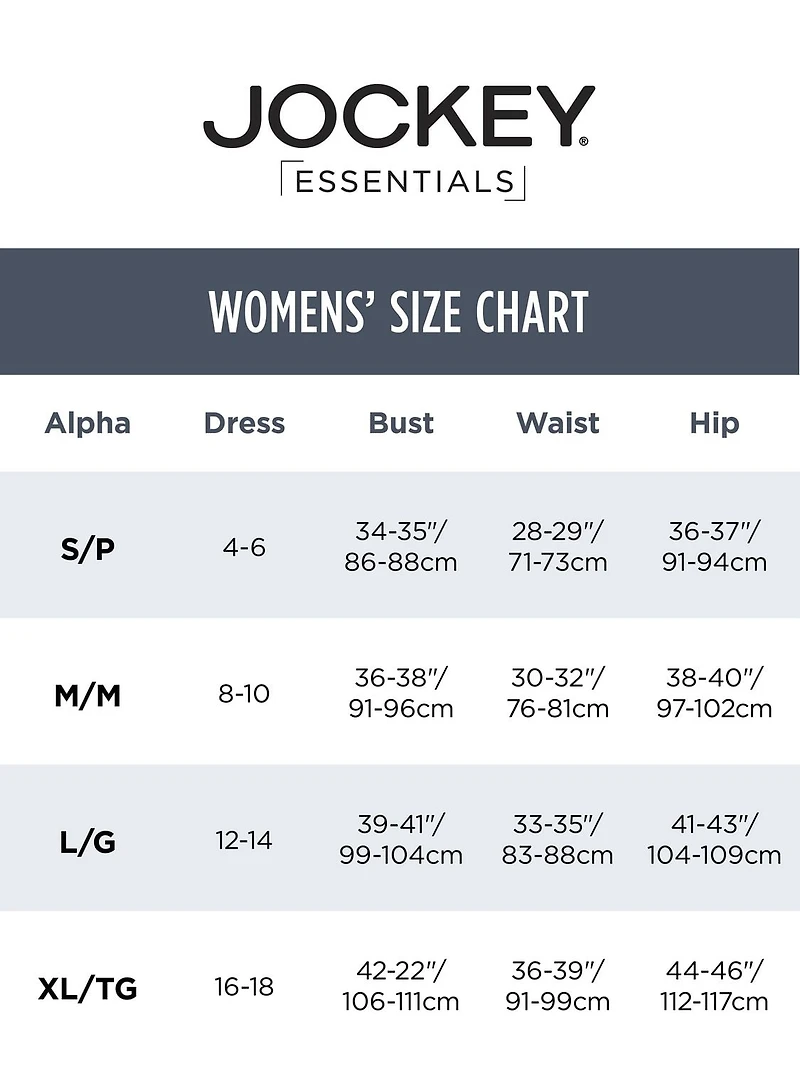 Bustier écologique à décolleté Essentials Seamfree® de Jockey® dos lissant