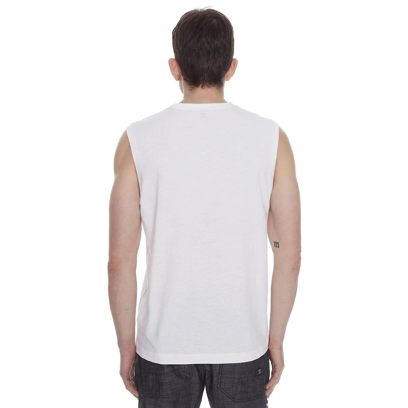 Dark Black Debardeur pour hommes