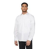 Chandail tissé à manches longues avec imprimé XX pour hommes Mexx