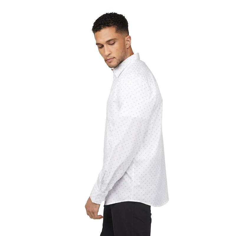Chandail tissé à manches longues avec imprimé XX pour hommes Mexx