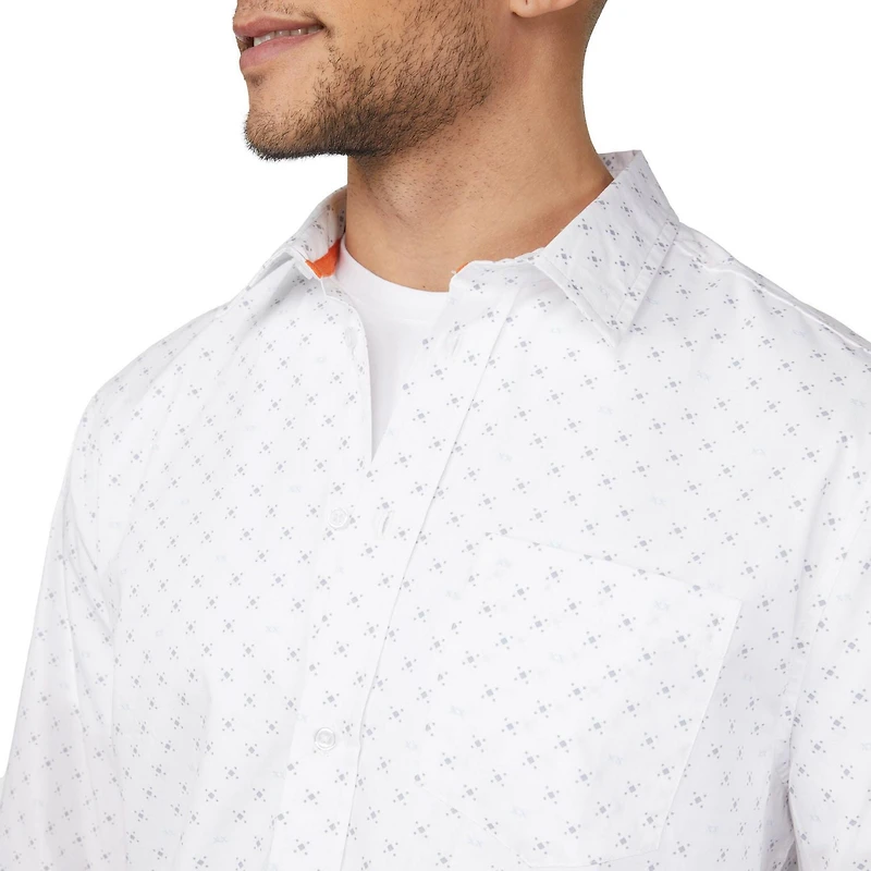 Chandail tissé à manches longues avec imprimé XX pour hommes Mexx