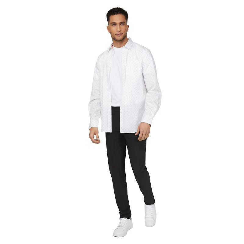 Chandail tissé à manches longues avec imprimé XX pour hommes Mexx