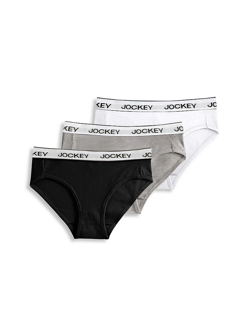 Bikini en coton extensible de Jockey