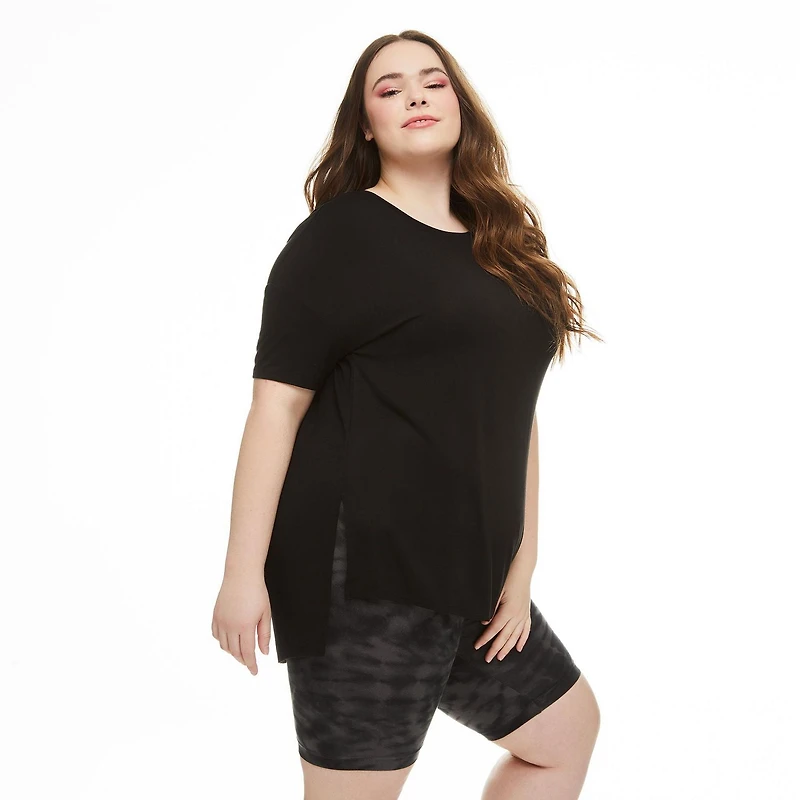 Harper + Zoe Plus Women's Oversized Tunic Tee