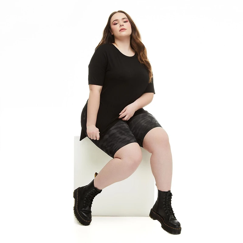 Harper + Zoe Plus Women's Oversized Tunic Tee