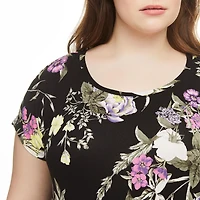 Harper + Zoe Plus Women's Babydoll Dress