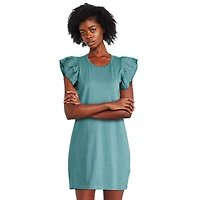 George Women's Flutter Sleeve Dress
