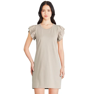 Robe avec manches évasées George pour femmes