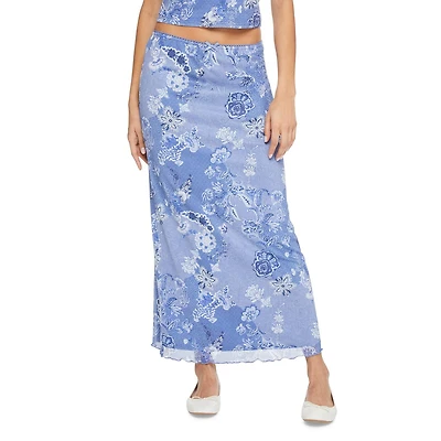 Jupe mi-longue Wild Skye pour femmes Tailles TP–TG