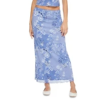 Jupe mi-longue Wild Skye pour femmes Tailles TP–TG