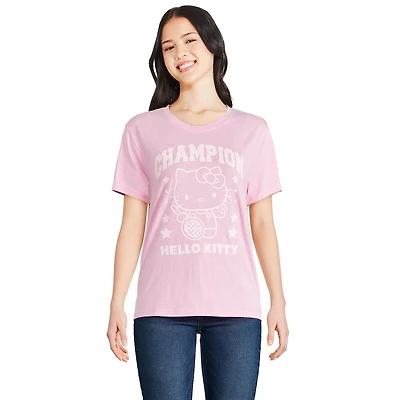 Hello Kitty Women's Short Sleeve Tee, Sizes XS-XL