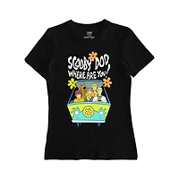 Ladies Scooby Doo Scooby Where Are You Short Sleeve T-Shirt