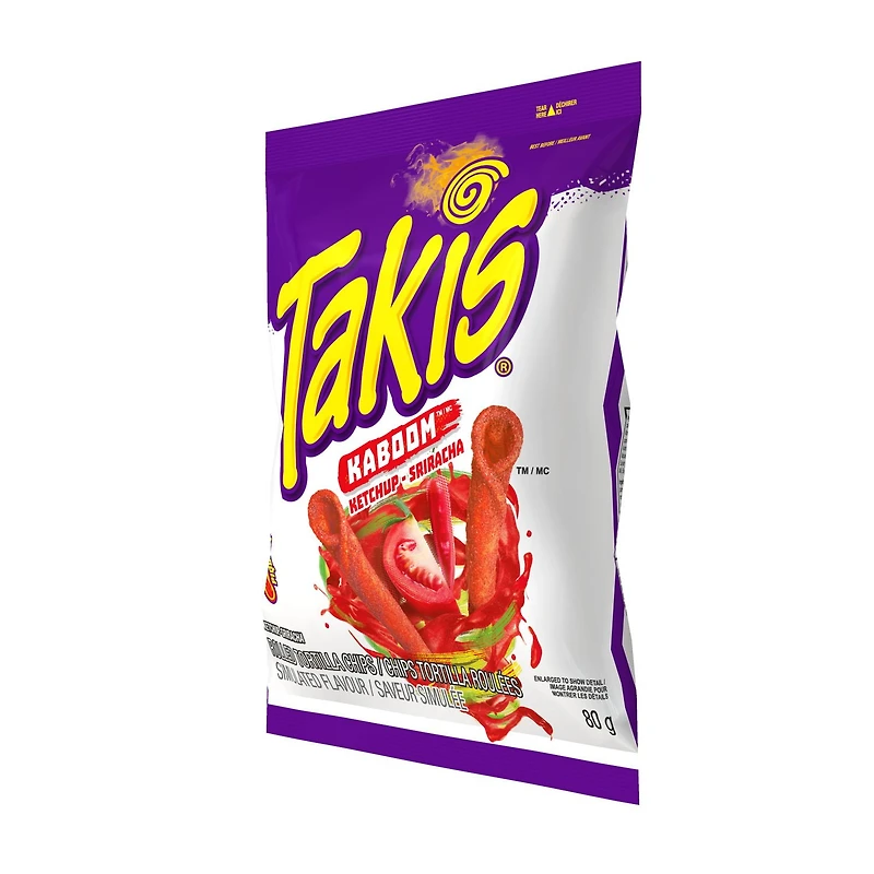 Takis® Kaboom™ ᴹᶜ Ketchup - Sriracha Tortilla Chips