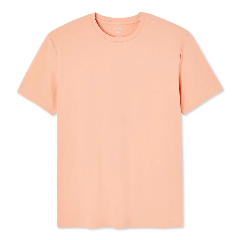 T-shirt extensible à encolure ras du cou George pour hommes