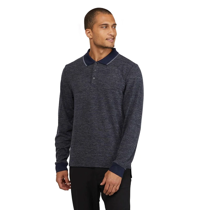 Polo en tricot à manches longues Mexx pour hommes