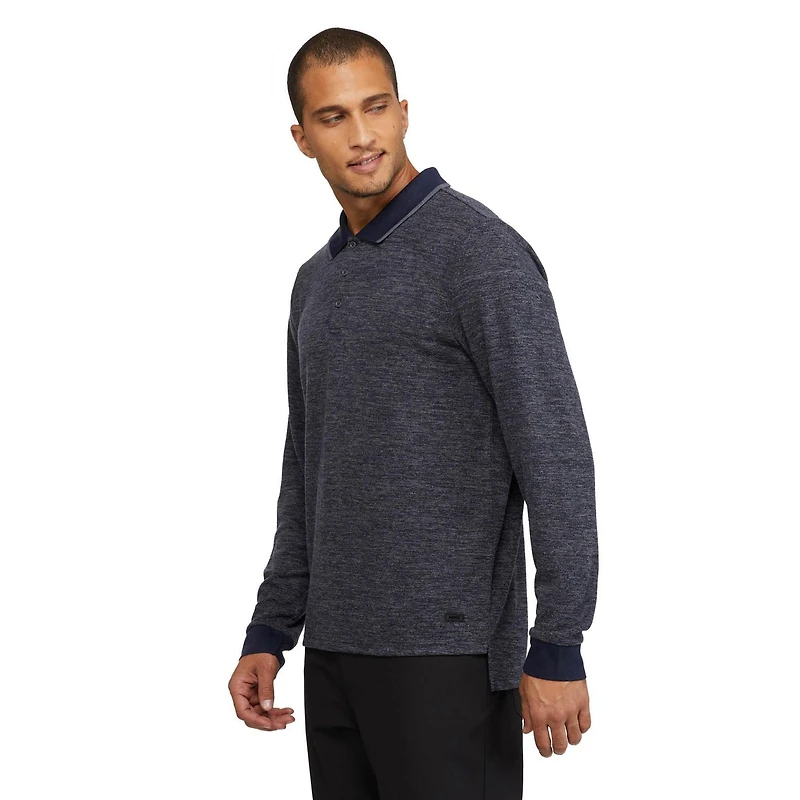 Mexx Men’s Long Sleeve Knit Polo