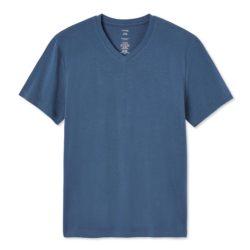 George Men's Stretch V-Neckline Tee