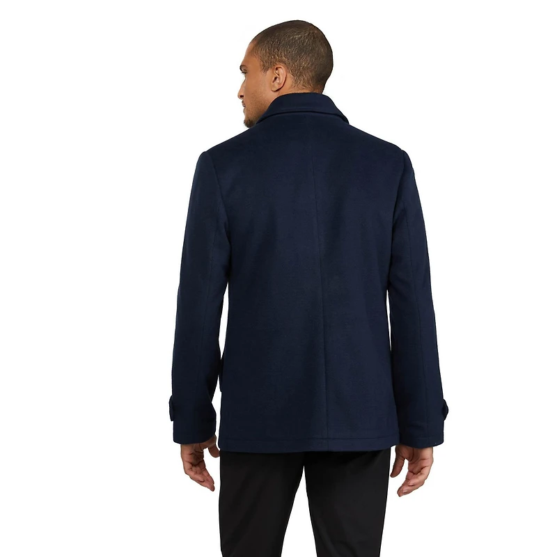 Veste caban Melton à double boutonnage pour hommes Mexx
