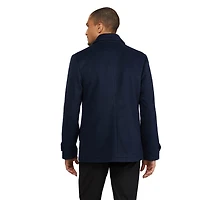 Veste caban Melton à double boutonnage pour hommes Mexx