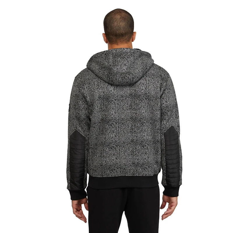Mexx Men’s Sherpa Lined Zip Up Hoodie