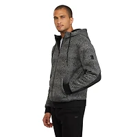 Mexx Men’s Sherpa Lined Zip Up Hoodie
