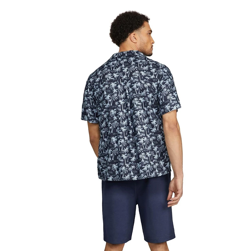 Chemise MEXX avec col et boutons imprimé palmier pour hommes