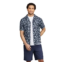 Chemise MEXX avec col et boutons imprimé palmier pour hommes