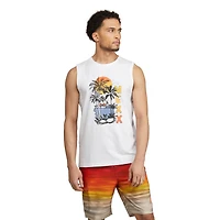 MEXX Men’s Palm Tree Stretch Muscle Tank