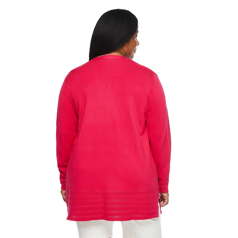 Iyla Plus Women's Ottoman Cardigan